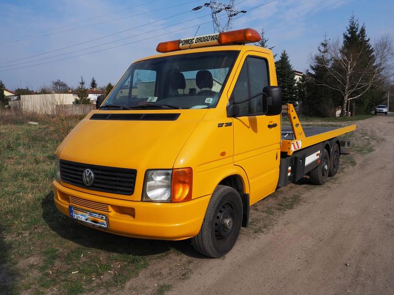 Lokalizacja filtra paliwa VW LT 35