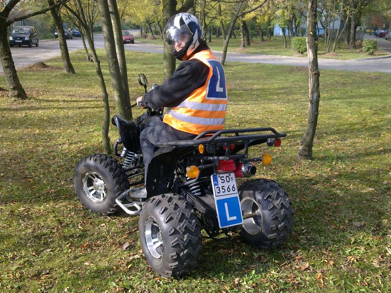 Prawo jazdy na quada w Polsce