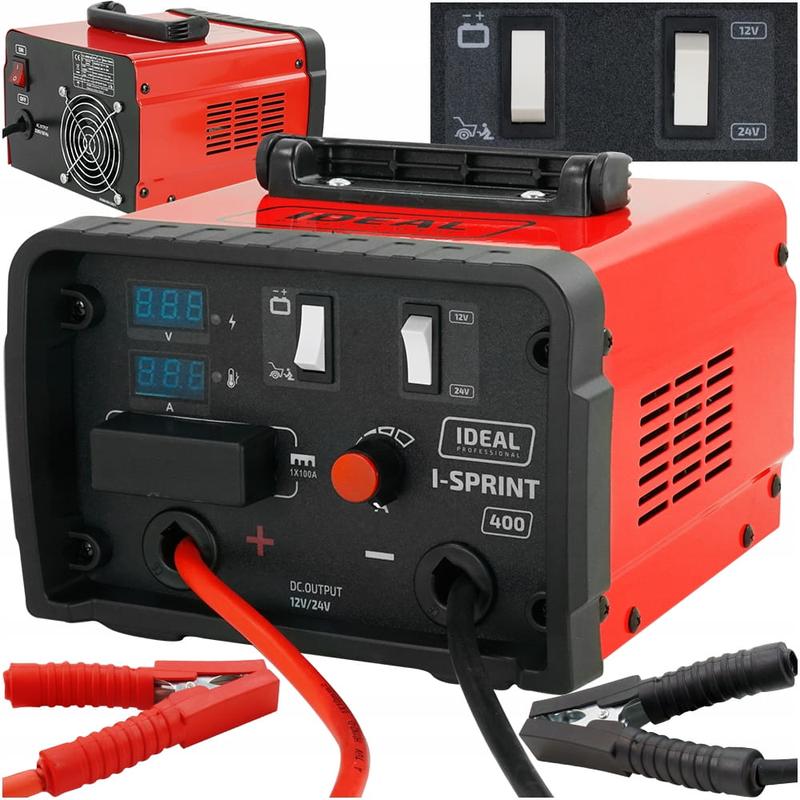 Ładowanie akumulatora prostownikiem