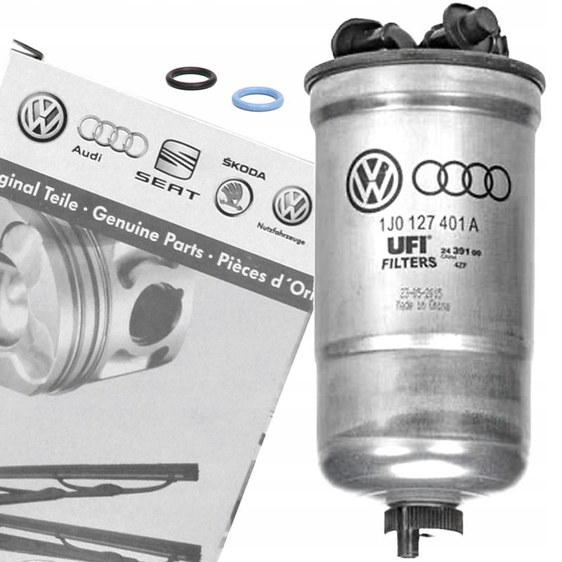 Lokalizacja filtra paliwa Passat B5