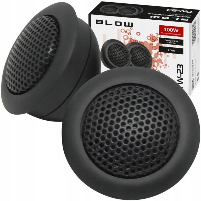 Jakie tweetery do samochodu wybrać dla lepszej jakości dźwięku?