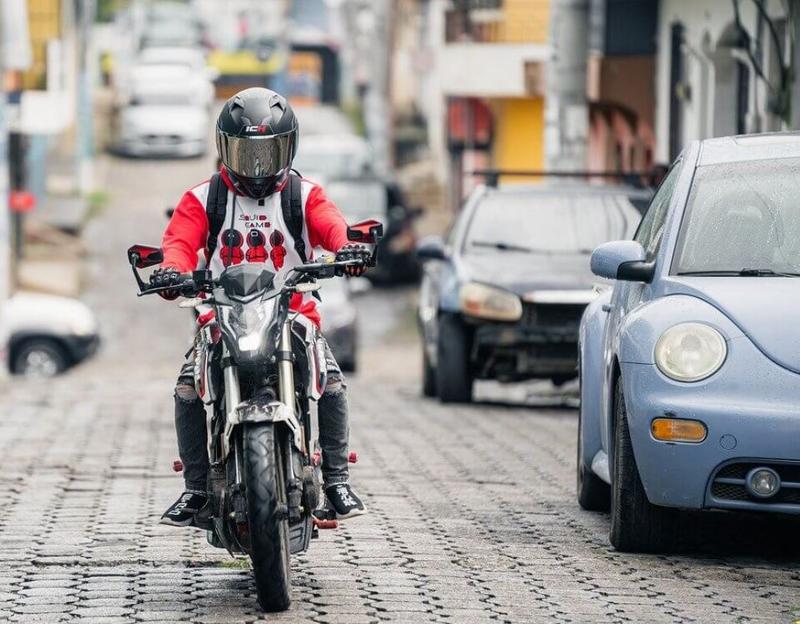 Odpalanie motocykla na pych