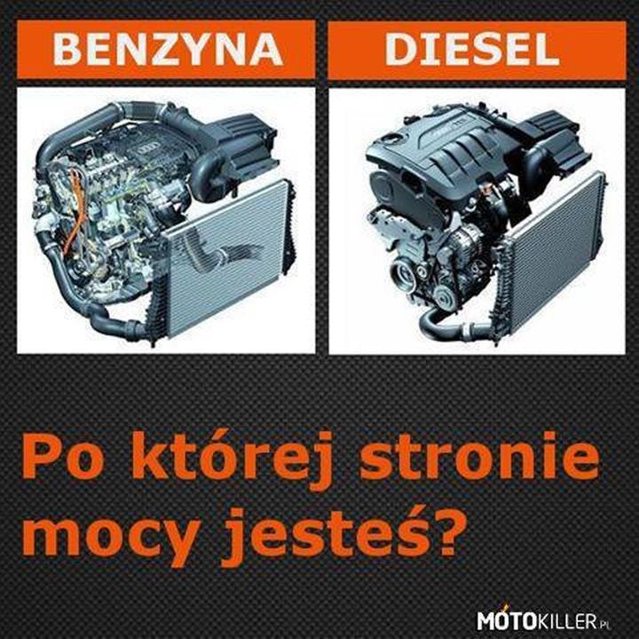Silnik diesel vs benzyna