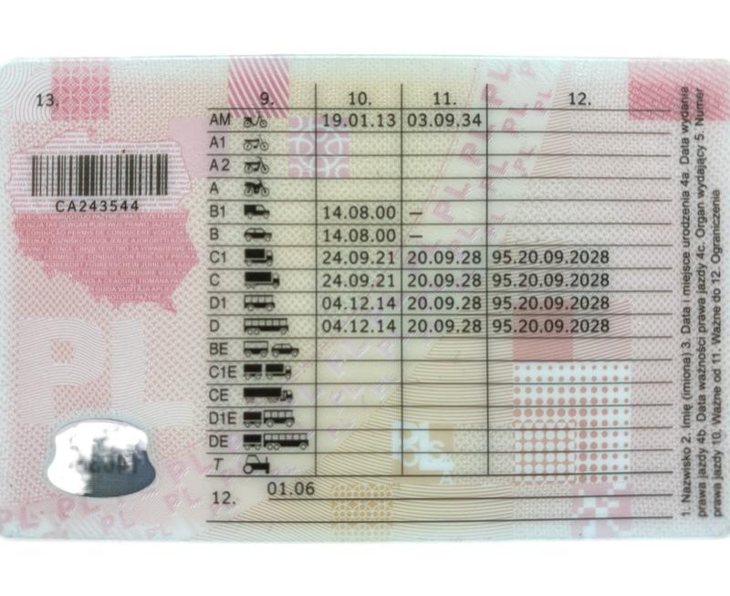 Wymagania zdjęć do prawa jazdy