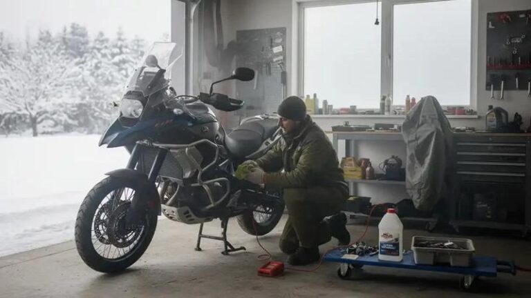 Zimowa ochrona: Jak skutecznie zakonserwować motocykl na mroźne dni