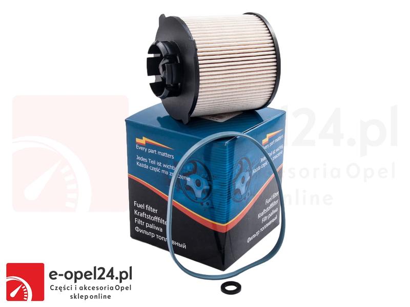 Lokalizacja filtra paliwa Opel Insignia