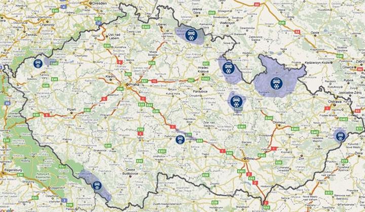 Opony zimowe w Czechach