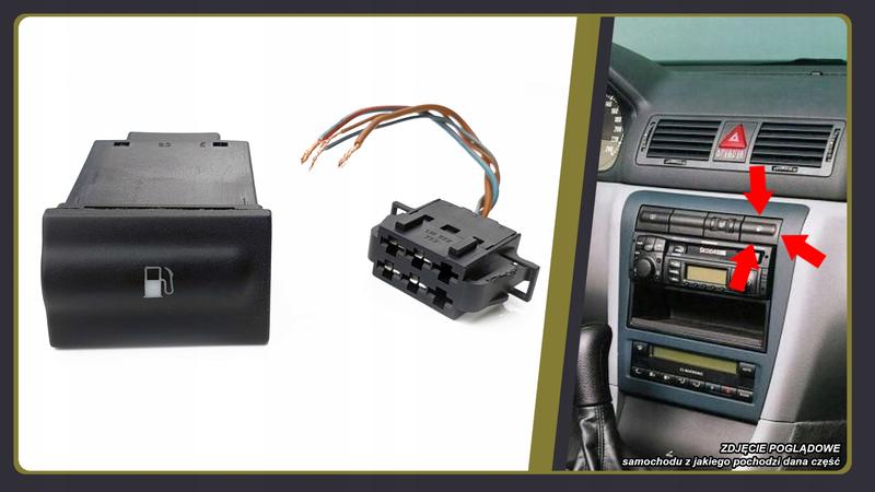 Otwieranie baku w samochodzie