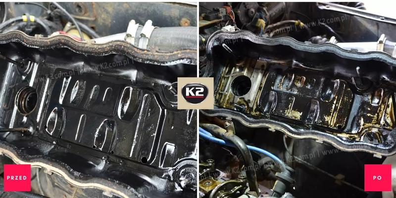 Płukanie silnika z opiłków