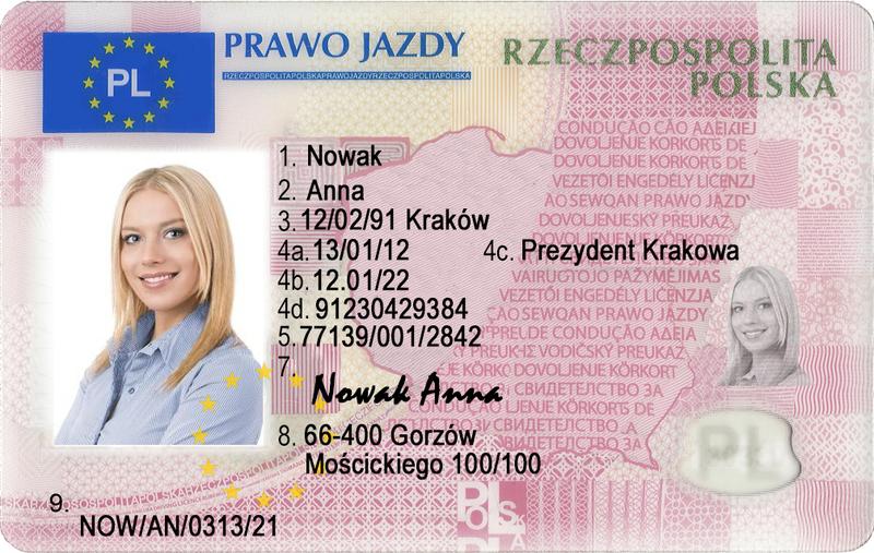 Sprawdzenie ważności prawa jazdy