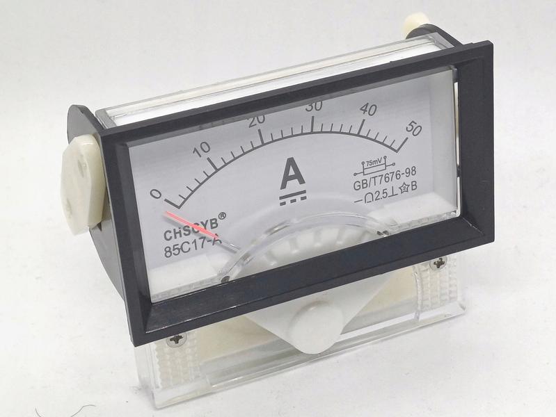 Amperomierz w prostowniku