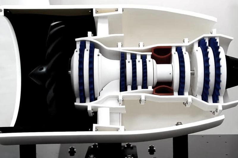 Budowa silnika odrzutowego