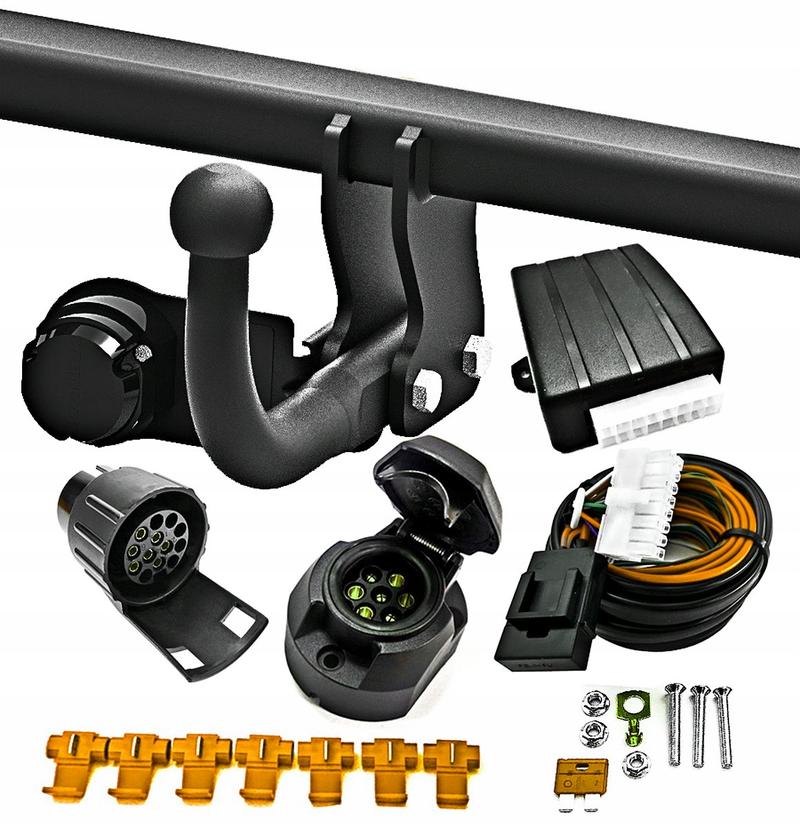 Montaż haka holowniczego