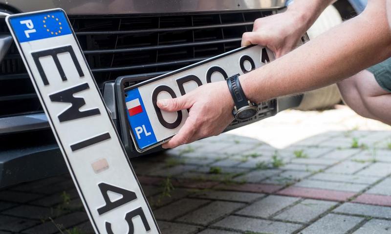 Rejestracja samochodu