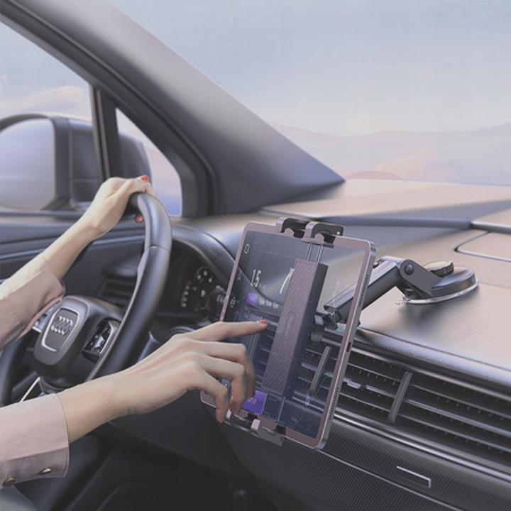 Uchwyt na tablet w samochodzie