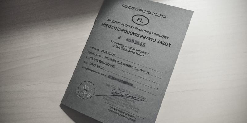 Wniosek o prawo jazdy